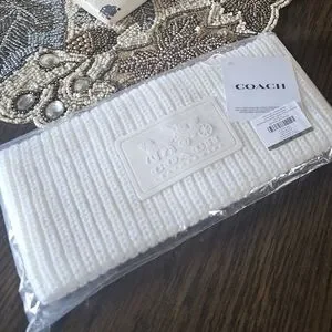 Coach | Other | Coach Cable Knit Winter Headband Cream New  display picture 1